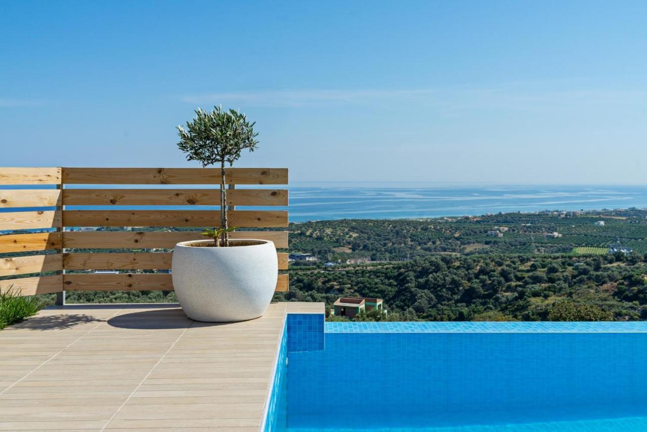 Alkistis Villa With Amazing Sea View Marulász Kültér fotó