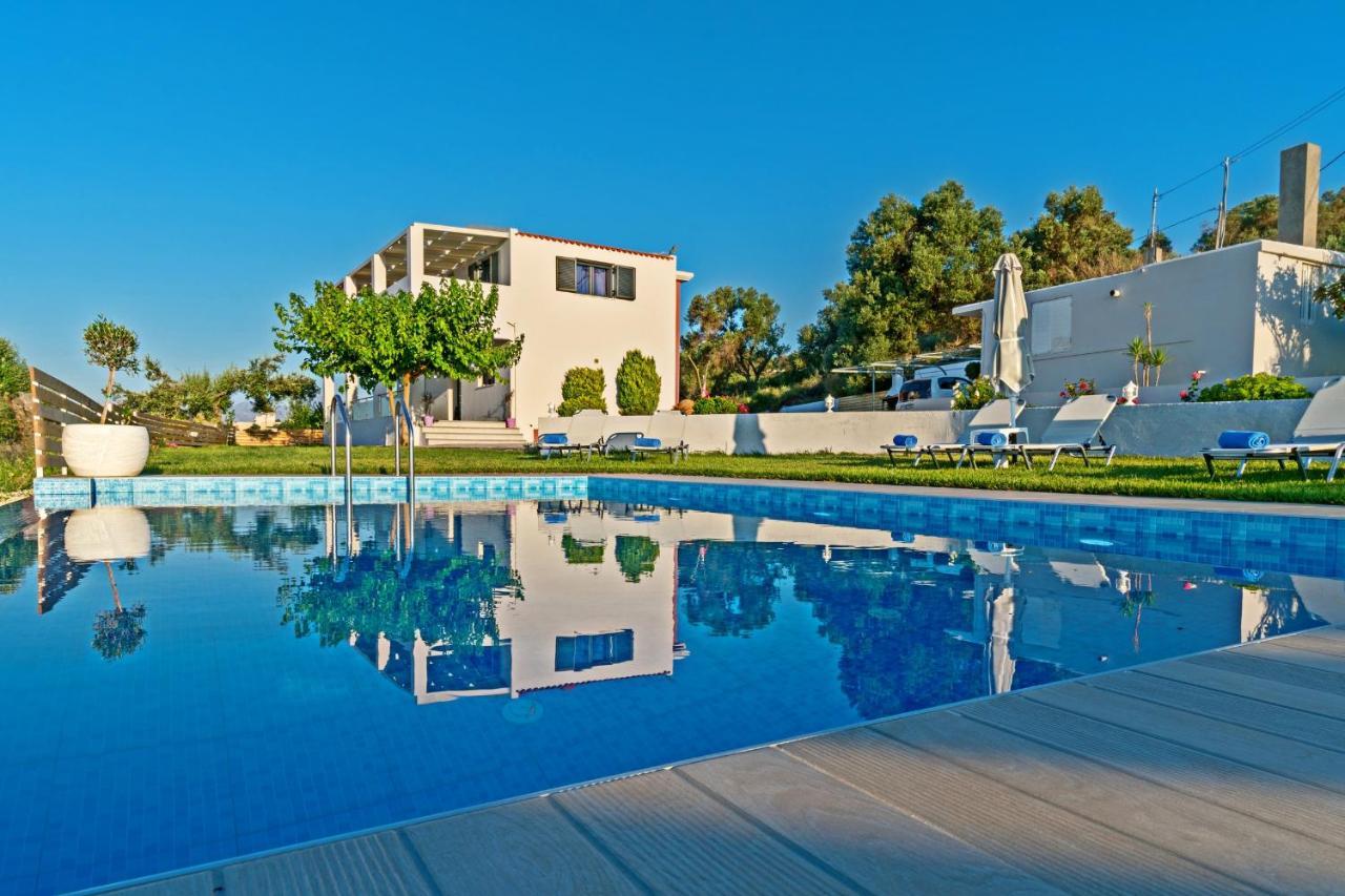 Alkistis Villa With Amazing Sea View Marulász Kültér fotó