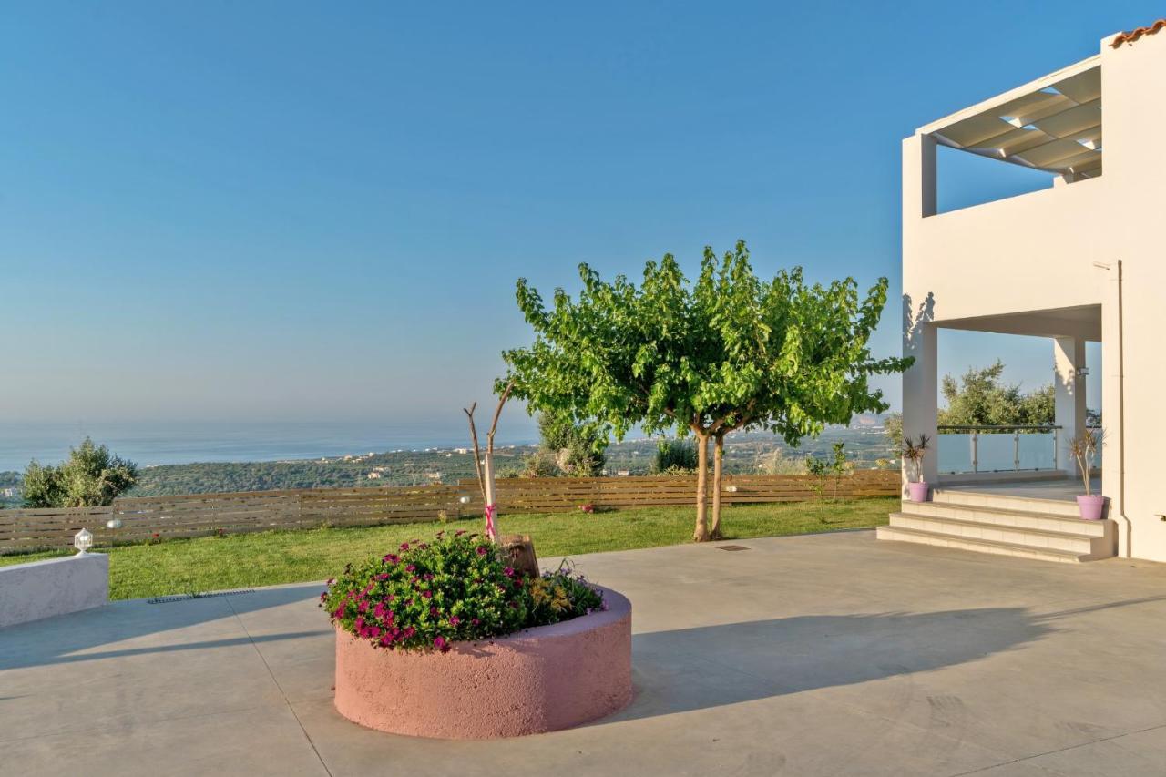 Alkistis Villa With Amazing Sea View Marulász Kültér fotó