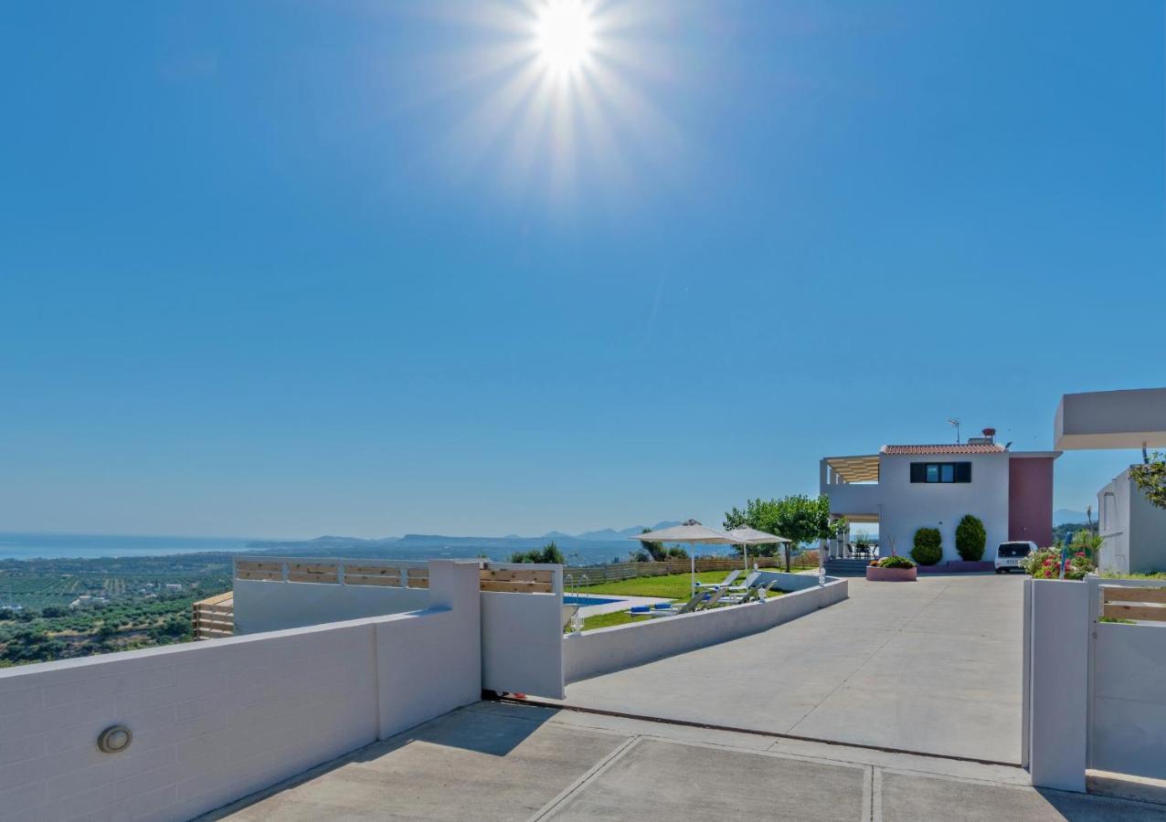 Alkistis Villa With Amazing Sea View Marulász Kültér fotó