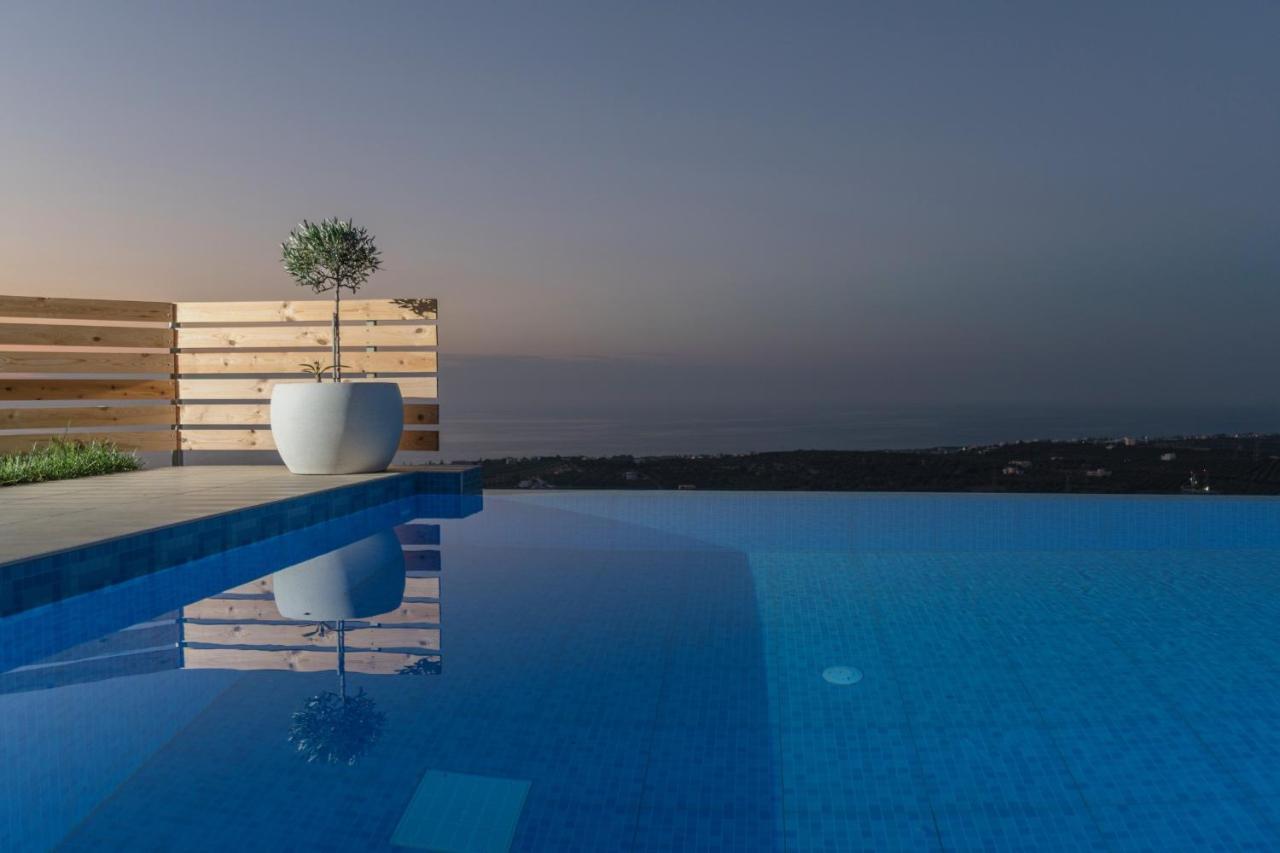Alkistis Villa With Amazing Sea View Marulász Kültér fotó