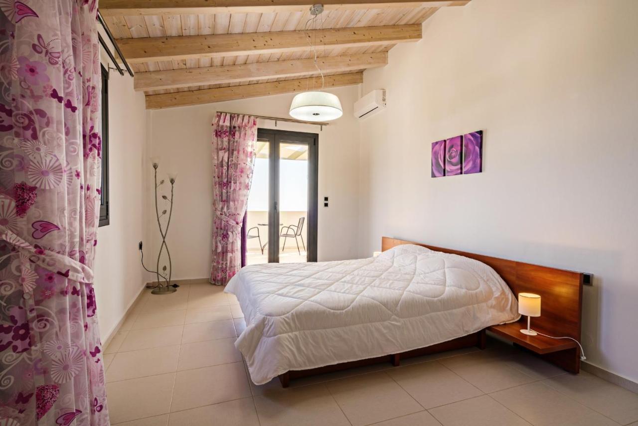Alkistis Villa With Amazing Sea View Marulász Kültér fotó